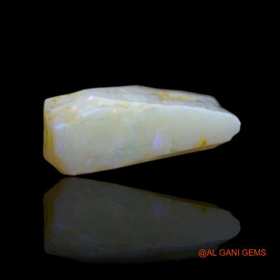 Natural Untreated Fire Opal Loose Gemstone Fancy Rough From Australia 6.60 Cts 15x10x7 mm R-88