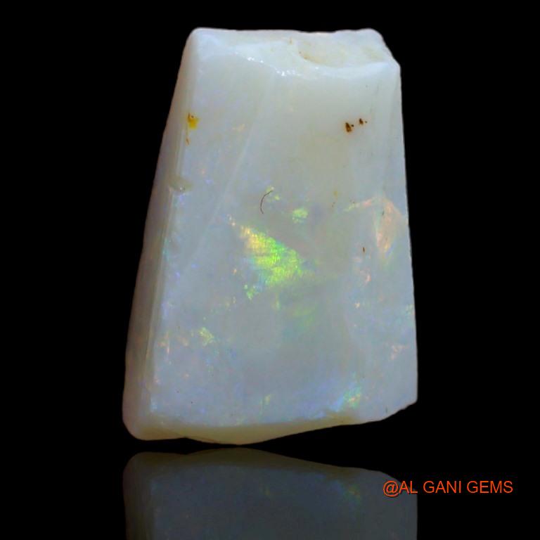 Natural Untreated Fire Opal Loose Gemstone Fancy Rough From Australia 6.60 Cts 15x10x7 mm R-88