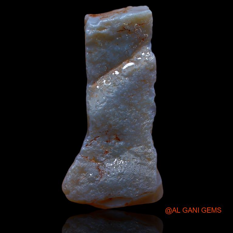 17.00 Cts Natural Australian Fire Opal Loose Gemstone Fancy Rough 31x15x8 mm R-894