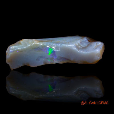 17.00 Cts Natural Australian Fire Opal Loose Gemstone Fancy Rough 31x15x8 mm R-894