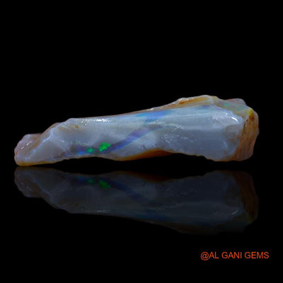 17.00 Cts Natural Australian Fire Opal Loose Gemstone Fancy Rough 31x15x8 mm R-894
