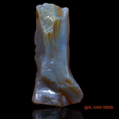 17.00 Cts Natural Australian Fire Opal Loose Gemstone Fancy Rough 31x15x8 mm R-894