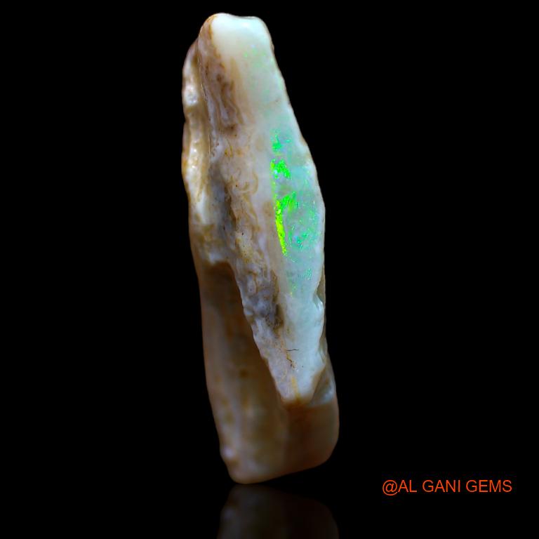 17.00 Cts Unheated Australian Fire Opal Loose Gemstone Fancy Rough Natural 23x18x6 mm R-895