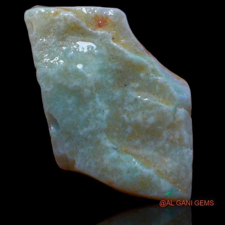 17.00 Cts Unheated Australian Fire Opal Loose Gemstone Fancy Rough Natural 23x18x6 mm R-895