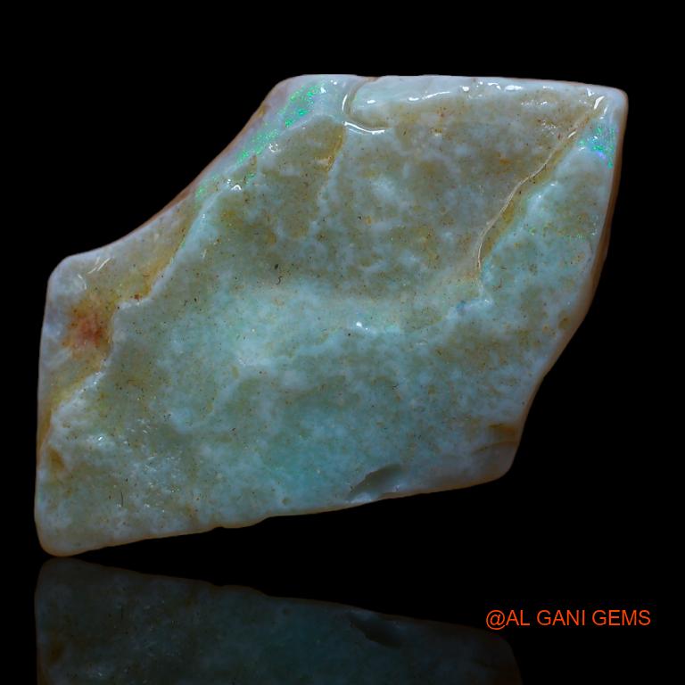 17.00 Cts Unheated Australian Fire Opal Loose Gemstone Fancy Rough Natural 23x18x6 mm R-895