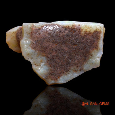 18.00 Cts Natural Australian Fire Opal Loose Gemstone Fancy Rough 27x16x11 mm R-900