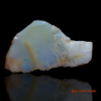 7.00 Cts Unheated Australian Fire Opal Loose Gemstone Fancy Rough Natural 26x15x5 mm R-907