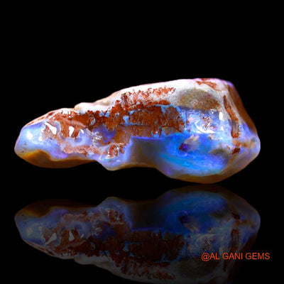 15.00 Cts Natural Australian Fire Opal Loose Gemstone Fancy Rough 23x13x10 mm R-908