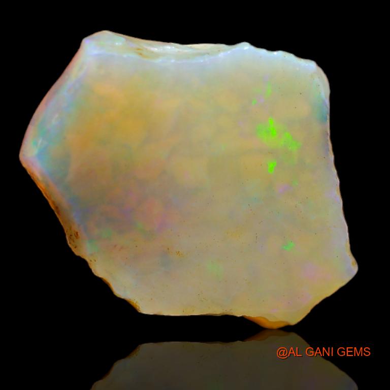 12.00 Cts Unheated Australian Fire Opal Loose Gemstone Fancy Rough Natural 19x18x6 mm R-909