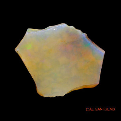 12.00 Cts Unheated Australian Fire Opal Loose Gemstone Fancy Rough Natural 19x18x6 mm R-909