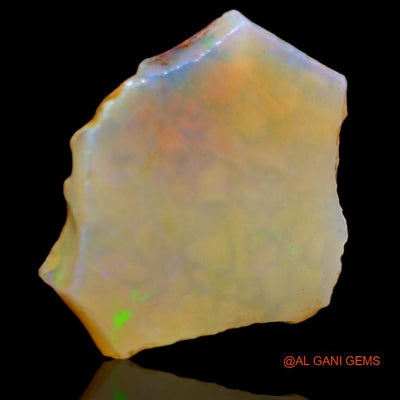 12.00 Cts Unheated Australian Fire Opal Loose Gemstone Fancy Rough Natural 19x18x6 mm R-909