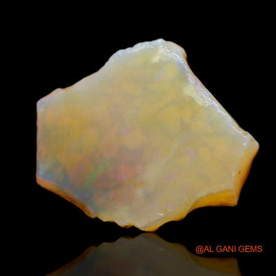 12.00 Cts Unheated Australian Fire Opal Loose Gemstone Fancy Rough Natural 19x18x6 mm R-909