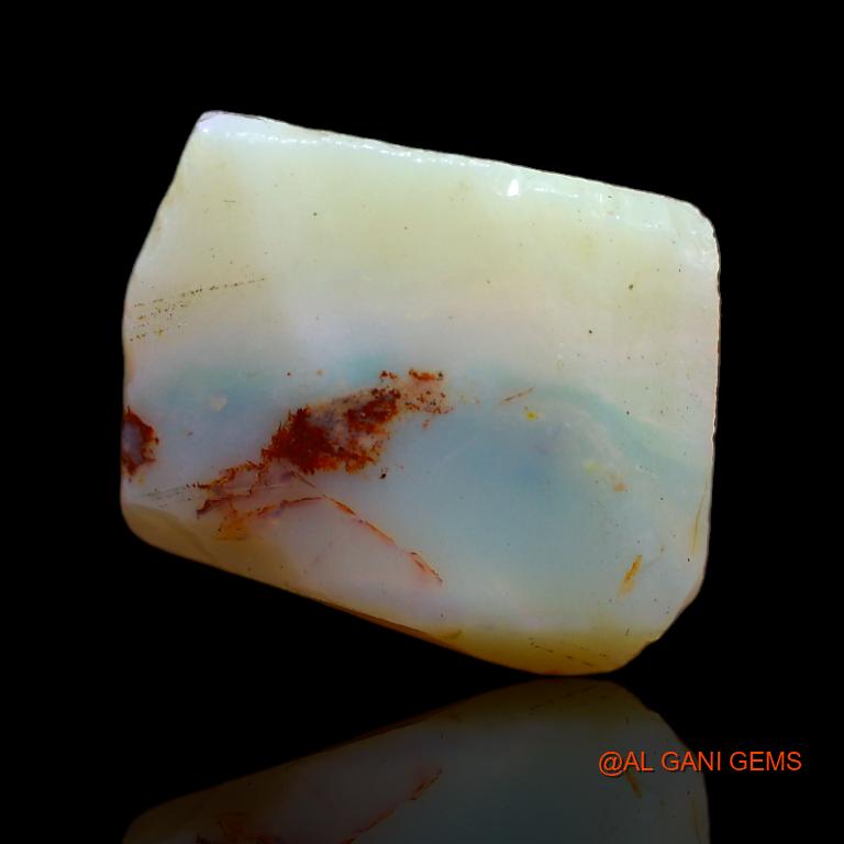 14.00 Cts Natural Australian Fire Opal Loose Gemstone Fancy Rough 17x15x7 mm R-910