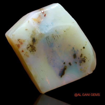 14.00 Cts Natural Australian Fire Opal Loose Gemstone Fancy Rough 17x15x7 mm R-910