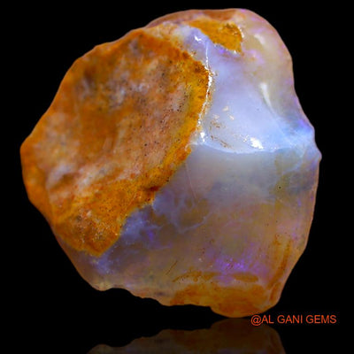 13.00 Cts Natural Australian Fire Opal Loose Gemstone Fancy Rough 20x18x8 mm R-911