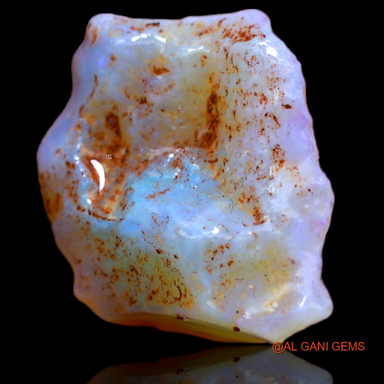 11.00 Cts Unheated Australian Fire Opal Loose Gemstone Fancy Rough Natural 18x17x8 mm R-913