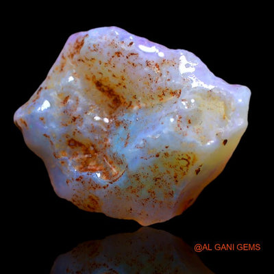 11.00 Cts Unheated Australian Fire Opal Loose Gemstone Fancy Rough Natural 18x17x8 mm R-913