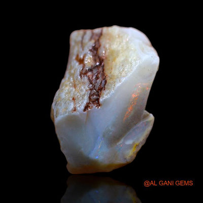 9.00 Cts Natural Australian Fire Opal Fancy Rough Loose Gemstone For Jewelry 17x13x8 mm R-918