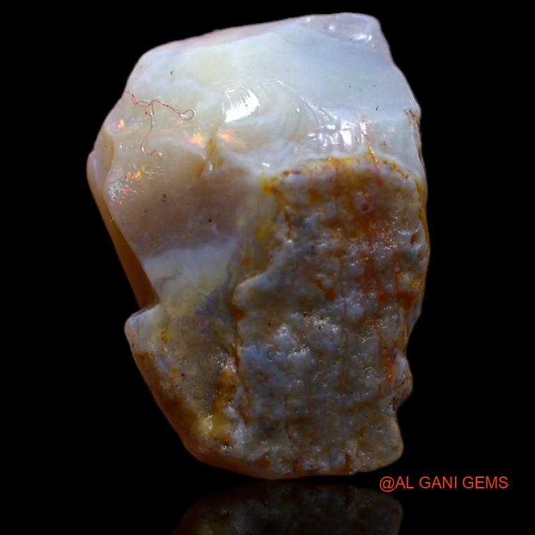 9.00 Cts Natural Australian Fire Opal Fancy Rough Loose Gemstone For Jewelry 17x13x8 mm R-918