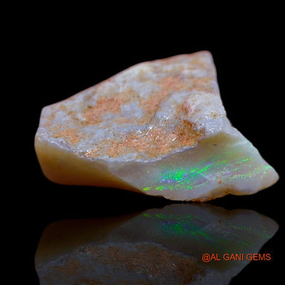 11.00 Cts Natural Australian Fire Opal Loose Gemstone Fancy Rough 19x16x8 mm R-920