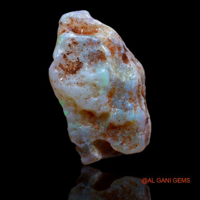 9.50 Cts Natural Australian Fire Opal Loose Gemstone Fancy Rough 21x11x7 mm R-92