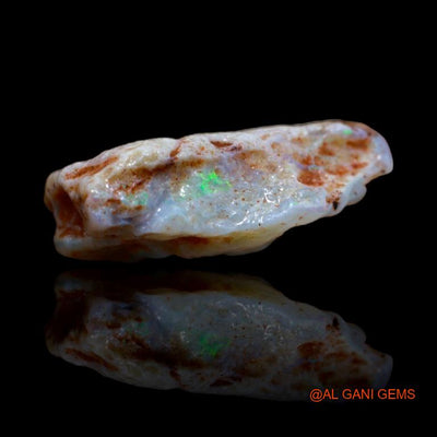 9.50 Cts Natural Australian Fire Opal Loose Gemstone Fancy Rough 21x11x7 mm R-92