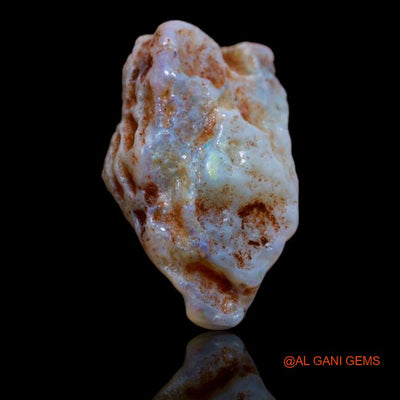 9.50 Cts Natural Australian Fire Opal Loose Gemstone Fancy Rough 21x11x7 mm R-92