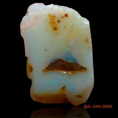 6.00 Cts Natural Australian Fire Opal Loose Gemstone Fancy Rough 17x12x4 mm R-930