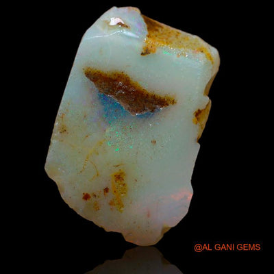 6.00 Cts Natural Australian Fire Opal Loose Gemstone Fancy Rough 17x12x4 mm R-930