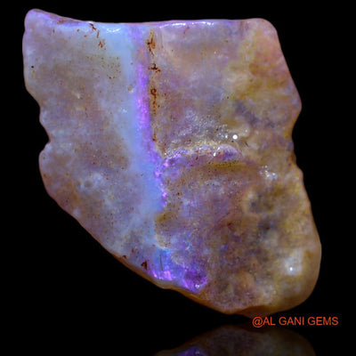 9.00 Cts Natural Australian Fire Opal Loose Gemstone Fancy Rough 17x15x6 mm R-931