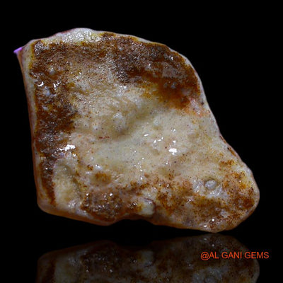 9.00 Cts Natural Australian Fire Opal Loose Gemstone Fancy Rough 17x15x6 mm R-931