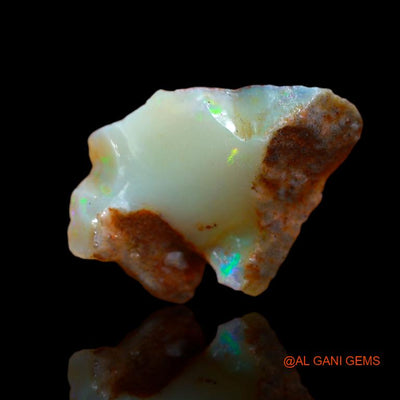 9.00 Cts Natural Australian Fire Opal Fancy Rough Loose Gemstone For Jewelry 15x9x8 mm R-932