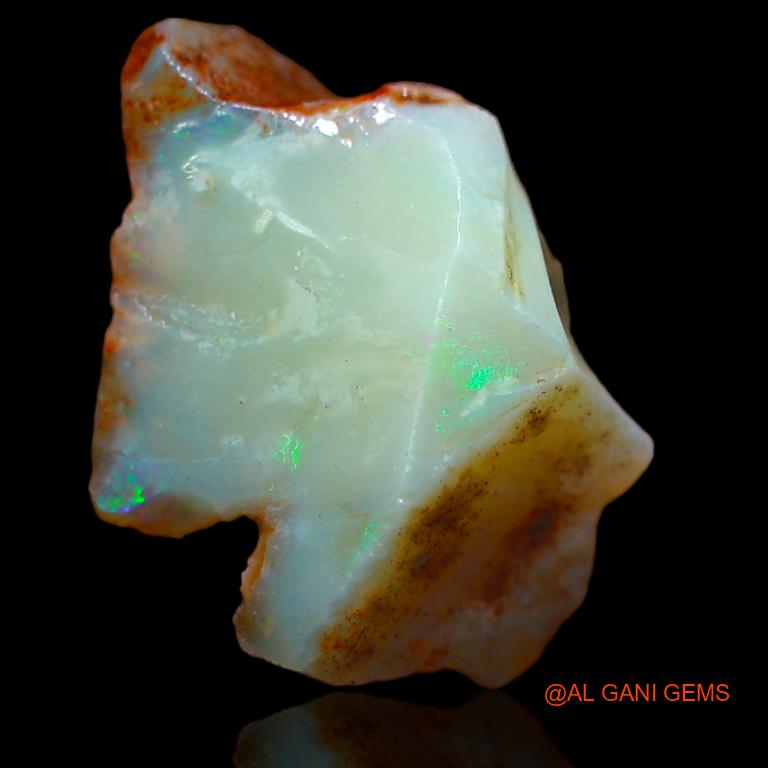 9.00 Cts Natural Australian Fire Opal Fancy Rough Loose Gemstone For Jewelry 15x9x8 mm R-932