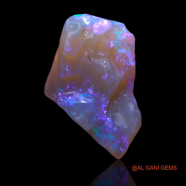 5.00 Cts Natural Australian Fire Opal Loose Gemstone Fancy Rough 16x11x5 mm R-934