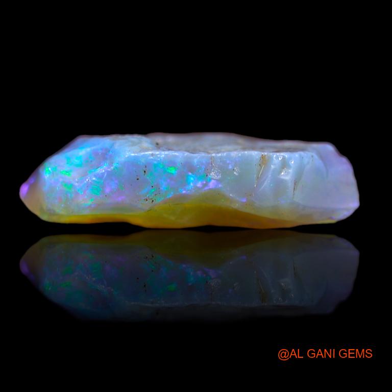 5.00 Cts Natural Australian Fire Opal Loose Gemstone Fancy Rough 16x11x5 mm R-934