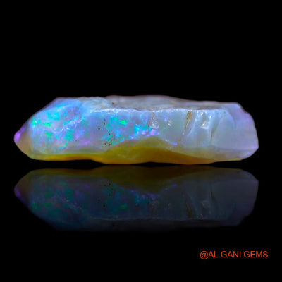 5.00 Cts Natural Australian Fire Opal Loose Gemstone Fancy Rough 16x11x5 mm R-934
