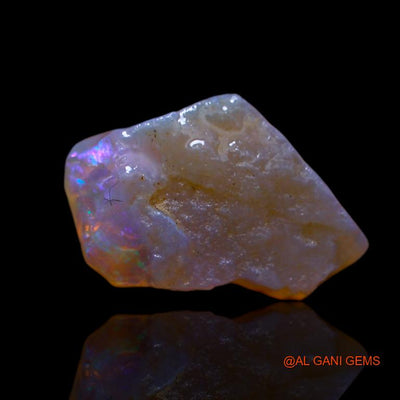 5.00 Cts Natural Australian Fire Opal Loose Gemstone Fancy Rough 16x11x5 mm R-934