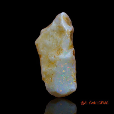 Natural Fire Opal Gemstone 6.00 Cts Loose Fancy Rough From Australia 20x11x5 mm R-936