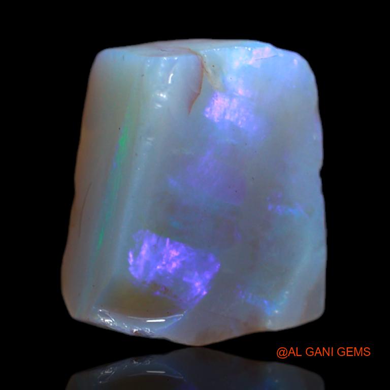 6.00 Cts Natural Australian Fire Opal Loose Gemstone Fancy Rough 13x10x5 mm R-938