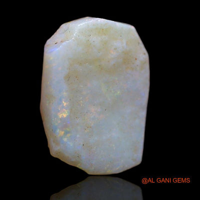 5.00 Cts Natural Australian Fire Opal Loose Gemstone Fancy Rough 15x11x4 mm R-939