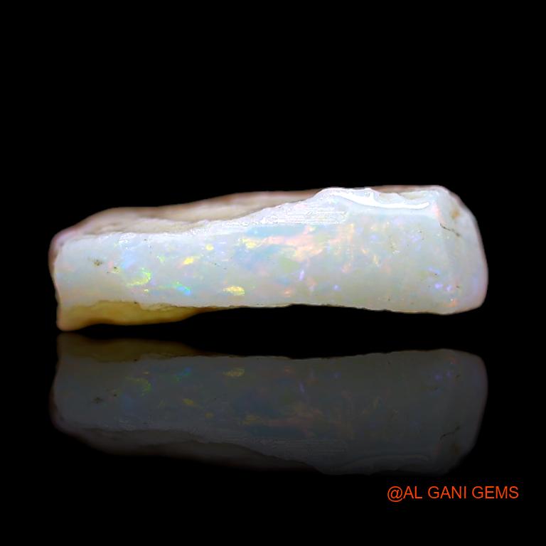 5.00 Cts Natural Australian Fire Opal Loose Gemstone Fancy Rough 15x11x4 mm R-939