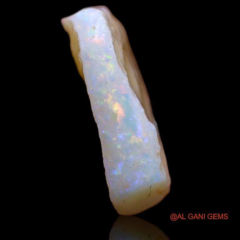 5.00 Cts Natural Australian Fire Opal Loose Gemstone Fancy Rough 15x11x4 mm R-939