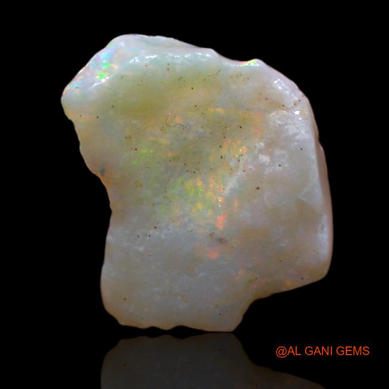4.00 Cts Natural Australian Fire Opal Loose Gemstone Fancy Rough 16x12x4 mm R-940