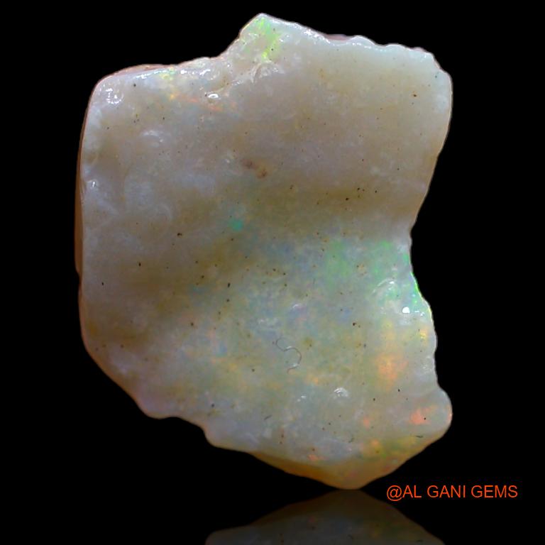 4.00 Cts Natural Australian Fire Opal Loose Gemstone Fancy Rough 16x12x4 mm R-940