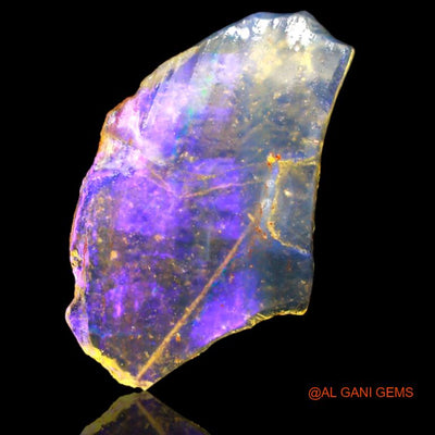 2.40 Cts Natural Australian Fire Opal Loose Gemstone Fancy Rough 19x12x2 mm R-941