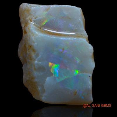 5.00 Cts Natural Australian Fire Opal Loose Gemstone Fancy Rough 15x11x5 mm R-942