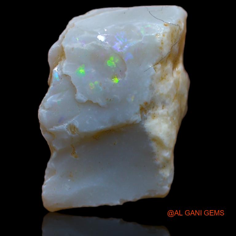 5.00 Cts Natural Australian Fire Opal Loose Gemstone Fancy Rough 15x11x5 mm R-942