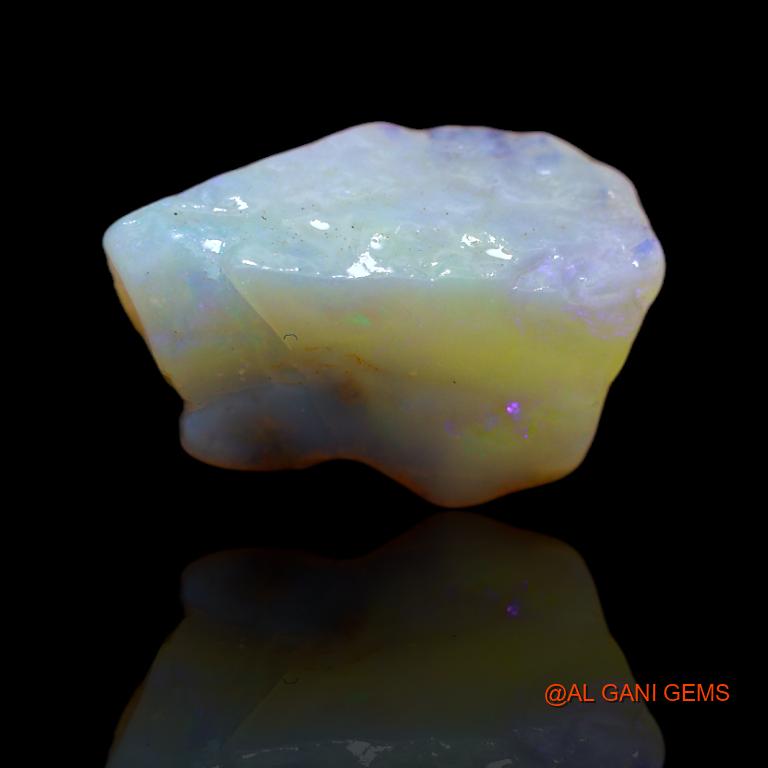 Natural Fire Opal Gemstone 5.00 Cts Loose Fancy Rough From Australia 16x12x6 mm R-943