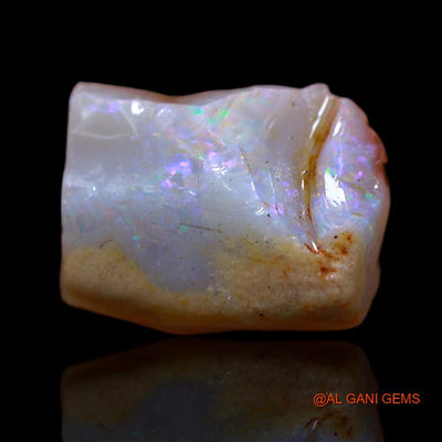 4.00 Cts Unheated Australian Fire Opal Loose Gemstone Fancy Rough Natural 13x10x5 mm R-944