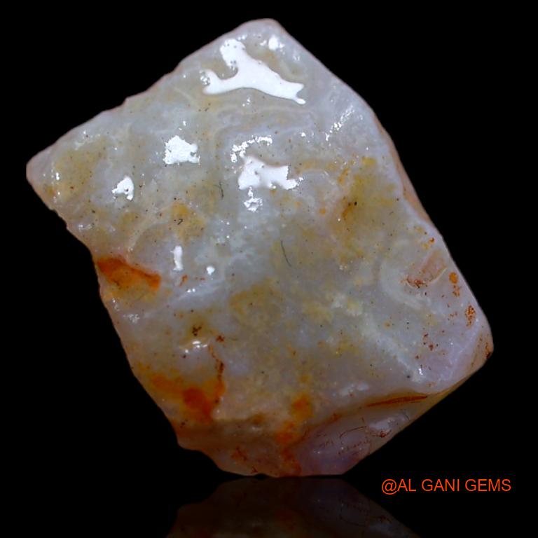 4.00 Cts Unheated Australian Fire Opal Loose Gemstone Fancy Rough Natural 13x10x5 mm R-944